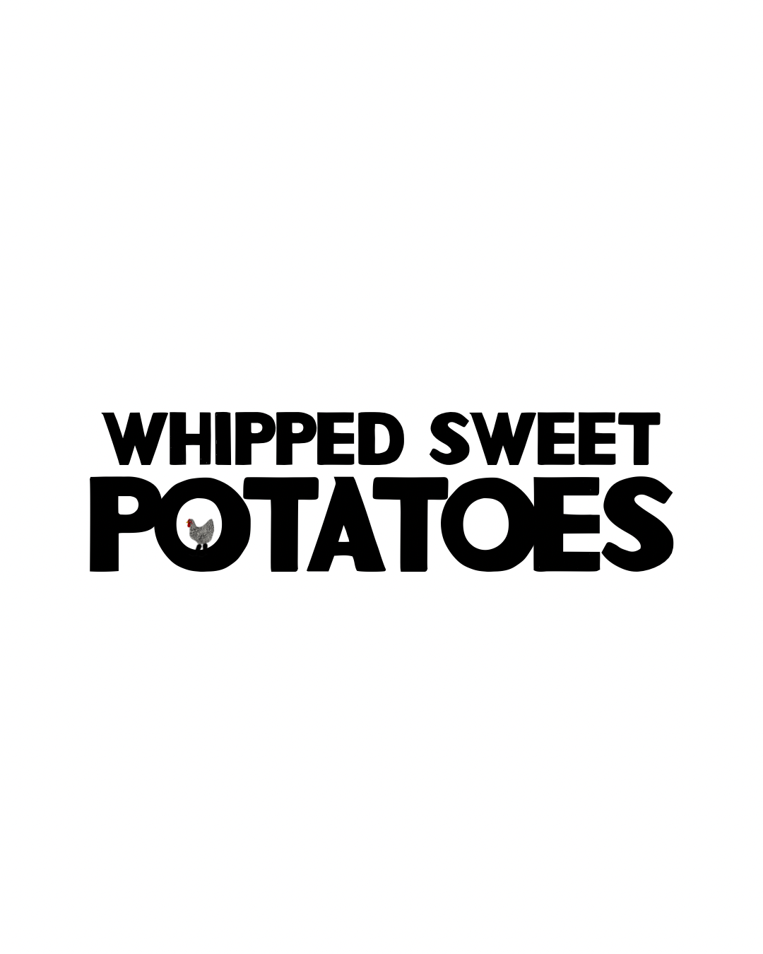 Whipped Sweet Potatoes